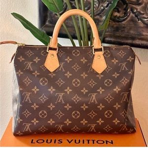 💯% Authentic Louis Vuitton Speedy 30 ✨